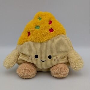 BumBumz Tory the Tortilla Chip FundayBumz 7.5 Inch Plush Kellytoy Russ Sensory